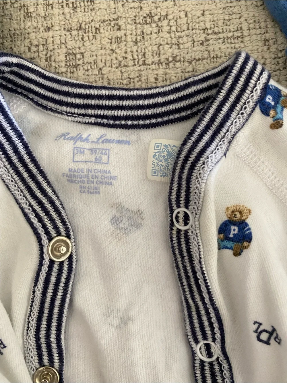 Ralph Lauren & Baby Gap Footed One-Piece and Hats BUNDLE